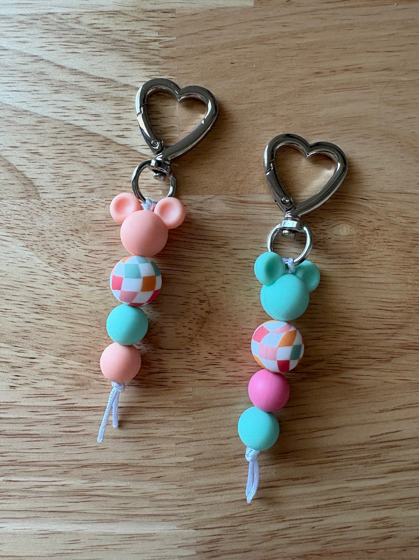 Mouse Head Keychain - Citrus