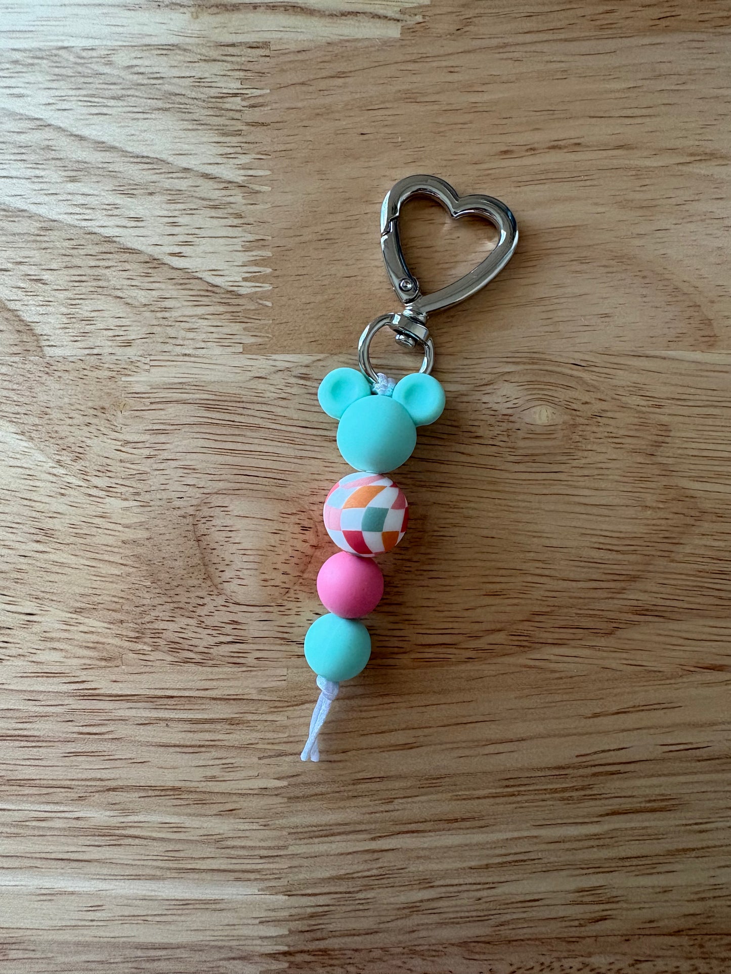 Mouse Head Keychain - Citrus